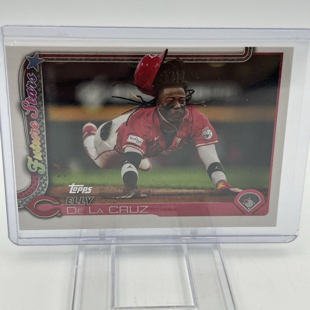 2025 Topps Series 1 Elly De La Cruz Future Stars #150 Cincinnati Reds (H)